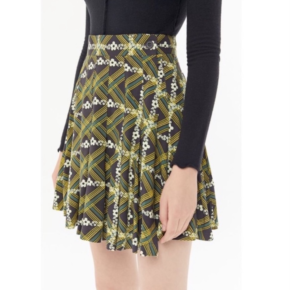 UO Emerson Printed Pleated
Wrap Skirt